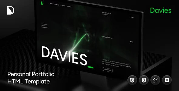 Davies - Personal Portfolio HTML