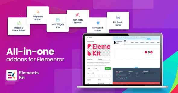 ElementsKit - Addons for Elementor Page Builder