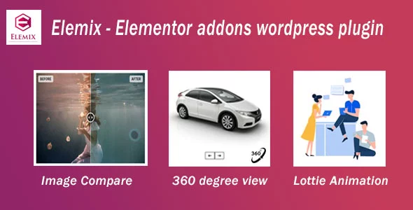 Elemix - Elementor Widgets Addon Wordpress Plugin