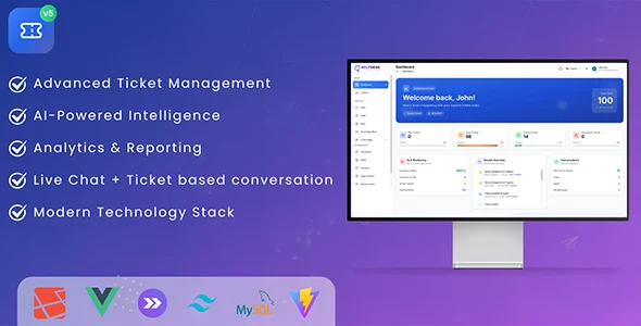 HelpDesk - AI-Powered Ticket Management & Customer Support System