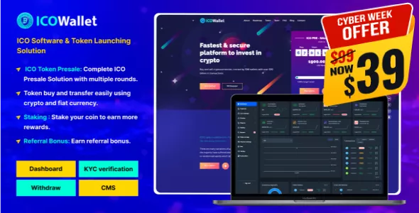 ICOWallet - ICO Script | Complete ICO Software and Token Launching Solution