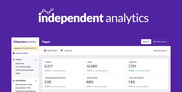 Independent Analytics Pro - Google Analytics Alternative for WordPress