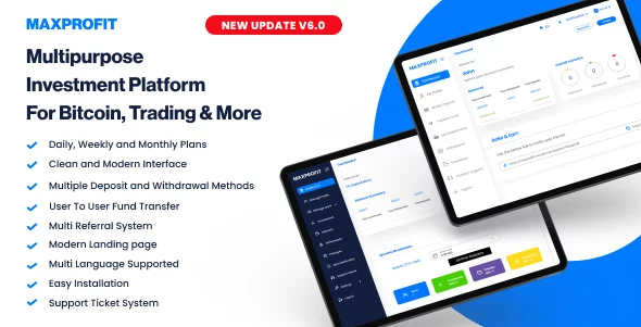 Max Profit - Online Multipurpose Investment Platform