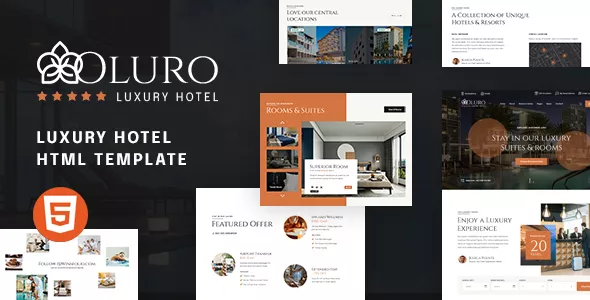 OLURO - Luxury Hotel HTML5 Template