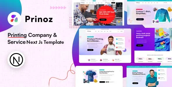 Prinoz - Printing company & Service HTML Template