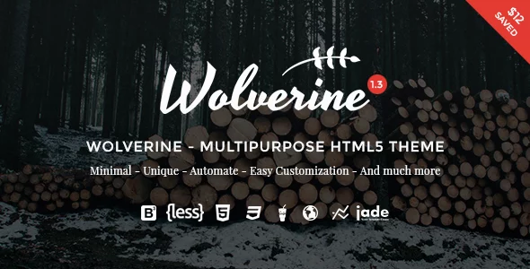 Wolverine - Responsive Multi-Purpose Theme