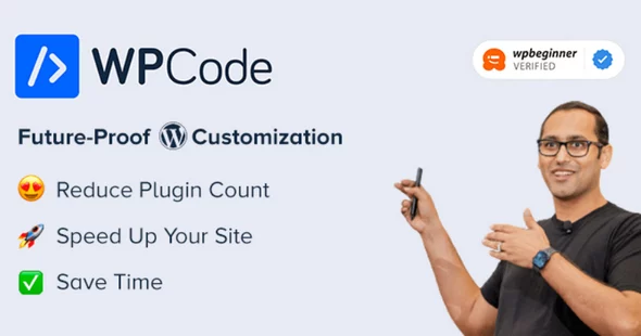 WPCode Pro - The Best WordPress Code Snippets Plugin