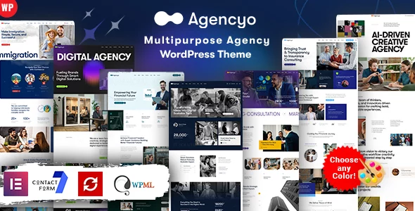 Agencyo  Digital Agency WordPress Theme