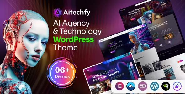 Aitechfy - AI Agency & Technology WordPress Theme