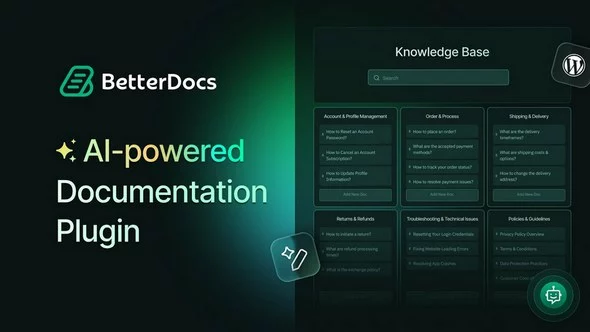 BetterDocs Pro - Best Documentation & Knowledge Base Solution for WordPress