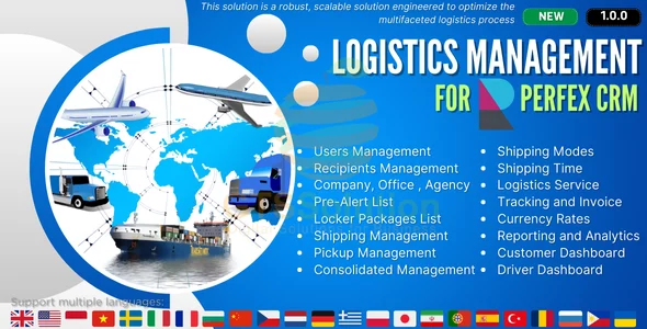 Logistics Management Module for Perfex CRM