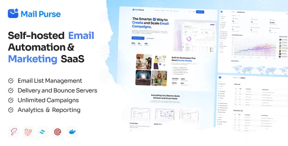 MailPurse - Self-hosted Email Automation & Marketing SaaS