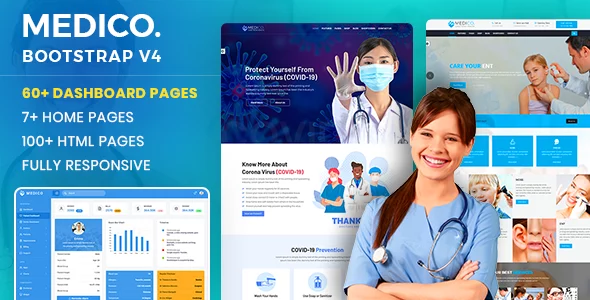 MediCo - Hospital Doctor & Medical Clinic HTML Template