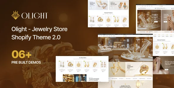Olight - Jewelry Store Shopify Theme OS 2.0