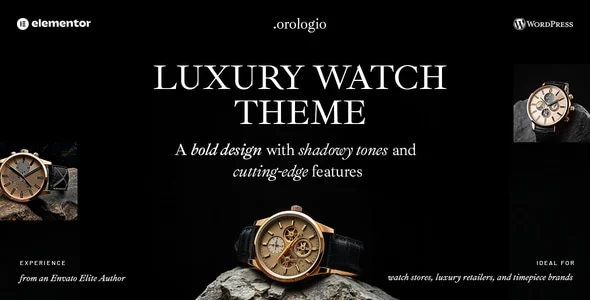 Orologio - Luxury Watch Store WordPress Theme