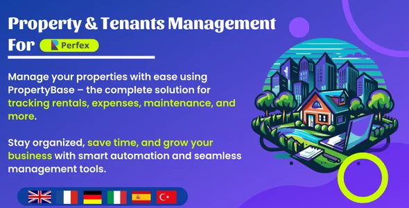 Property & Tenants Management for Perfex CRM