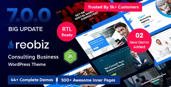 Reobiz - Consulting Business WordPress Theme
