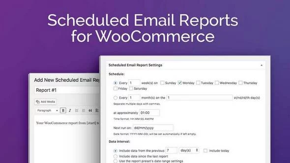 Scheduled Email Reports for WooCommerce