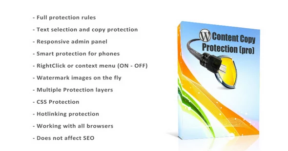 WP Content Copy Protection & No Right Click Pro