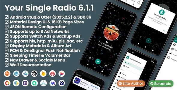Your Radio App (Single Station)