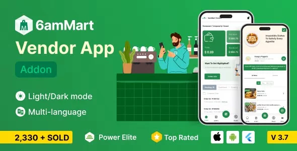 6amMart - Vendor App