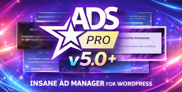 Ads Pro Plugin - Multi-Purpose WordPress Advertising Manager