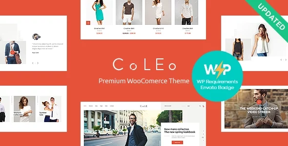 Coleo - A Stylish Fashion Clothing Store WordPress Theme