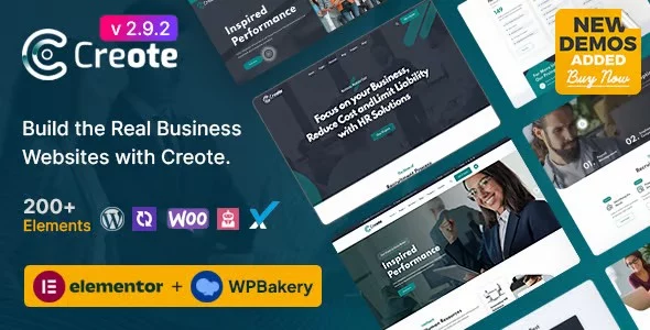 Creote - Consulting Business WordPress Theme