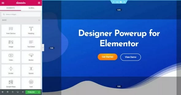 Designer Powerup for Elementor