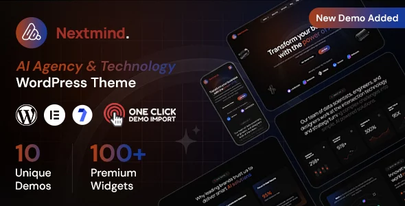 Nextmind - AI Agency WordPress Theme