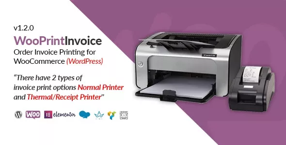 WooPrintInvoice - Order Invoice Printing for WooCommerce