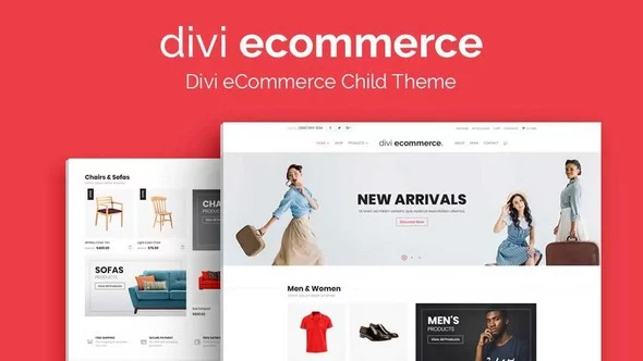Divi Ecommerce - Woocommerce Divi Child Theme