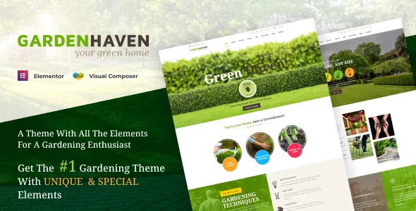 Garden - Landscape Gardening WordPress Theme