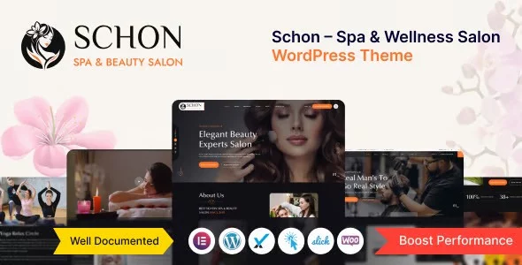 Schon - Spa & Wellness Salon WordPress Theme