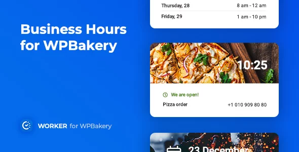 Worker - Business Hours for WPBakery