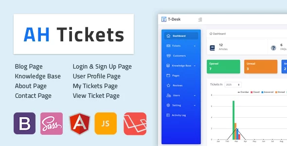 AH Tickets - Help Desk and Support Tickets System