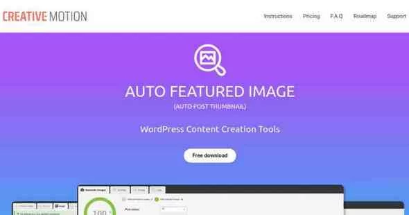 Auto Featured Image Premium