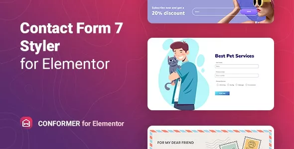 ConFormer - Contact Form 7 Styler for Elementor