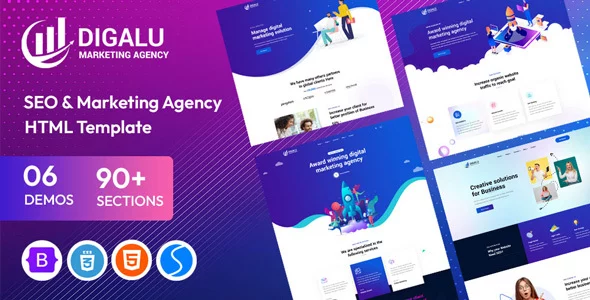 Digalu - Digital Marketing Agency WordPress
