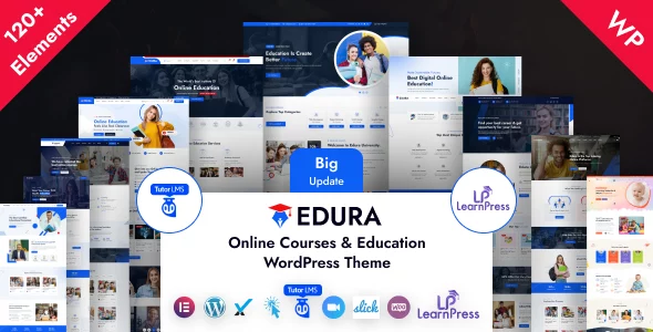 Edura - Online Courses & Education WordPress Theme