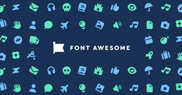 Font Awesome Pro -  Icon library + Toolkit