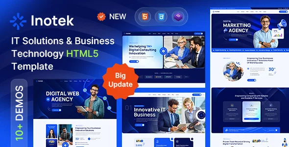 Inotek - IT Solutions & Business Technology HTML5 Template