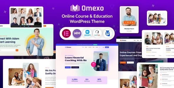 Omexo - Education & Online Courses WordPress Theme