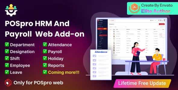 POSpro - HRM & Payroll Web Add-on