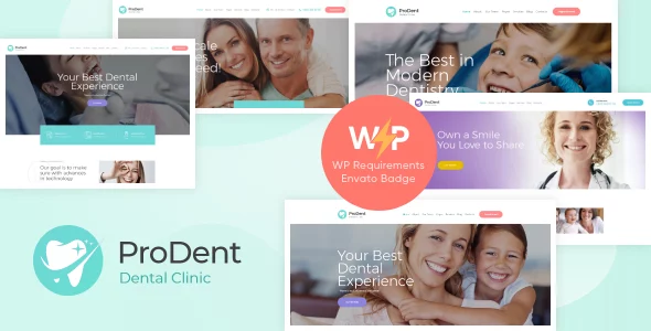 ProDent - Dental Clinic & Healthcare Doctor WordPress Theme + Elementor + RTL