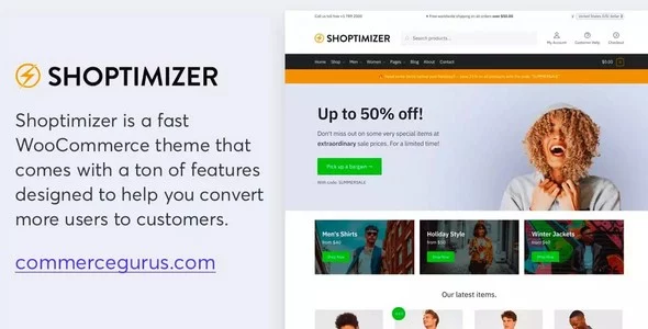 Shoptimizer - The Fastest WooCommerce Theme
