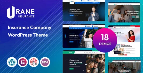 Urane - Insurance Company & Finance WordPress Theme