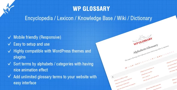 WP Glossary - Encyclopedia, Lexicon, Knowledge Base, Wiki, Dictionary