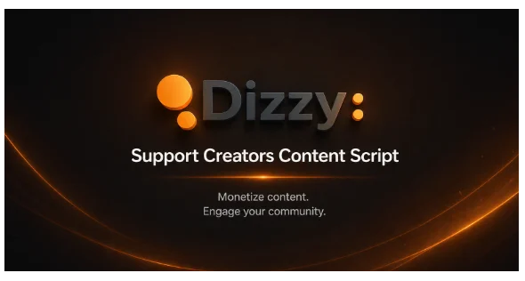 dizzy - Support Creators Content Script