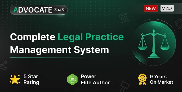 AdvocateGo SaaS - Legal Practice Management